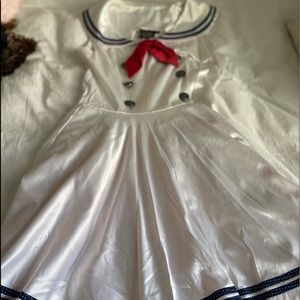 Whits size lg sailor pin up dress by living dead souls